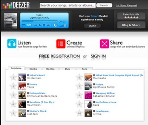 DEEZER – newest online jukebox offers free listening pleasure - The ...