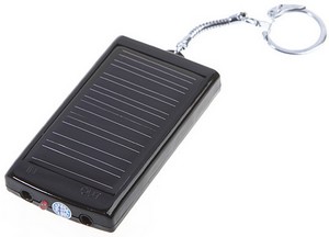 KeyChainSolarCharger small Key Chain Solar Charger handy power backup 