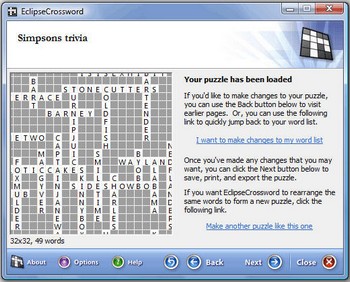 Free Crossword Puzzles on Crossword Puzzle Creator   Free Software For Crafting Your Own Puzzle