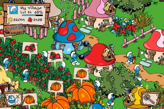 Smurfs Village Free Smurfs Village app could cost you serious money