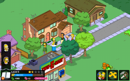 The Simpsons: Tapped Out   Homer fans rejoice as Springfield comes to Android at last [Freeware]