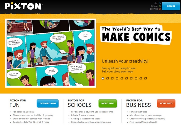 pixton 1 Pixton   the funnest free comic maker youll find on the web