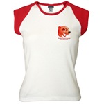 Ferret T-Shirt - White w/ Red Sleeves