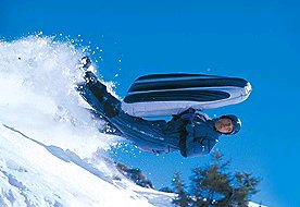 Airboard – inflatable ultra fun in the snow