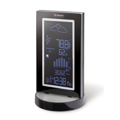 Blue Line Metal Weather Station – classy weather station