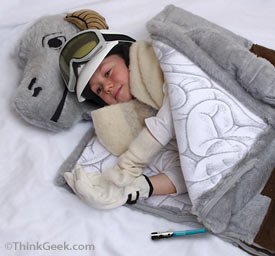 Tauntaun Sleeping Bag – stay warm without the mess