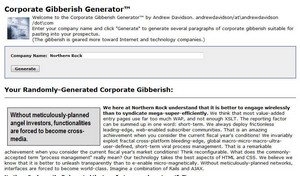 Corporategibberishgenerator