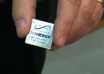 Thinergy Micro Energy Cells – the worlds most powerful micro battery