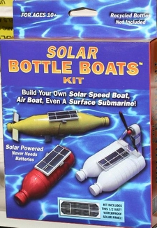 Solar powered boat kit 1
