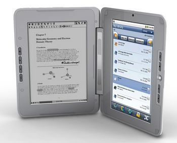 Entourage Edge – Half eBook reader, half tablet PC