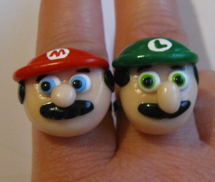 Mario and Luigi friendship rings