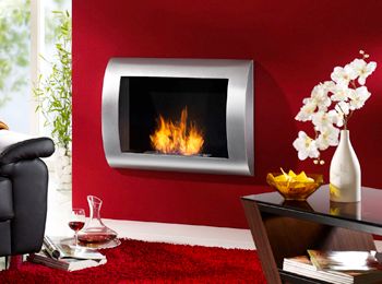 Kamin Maxx – Wall mounted alcohol burning fireplace