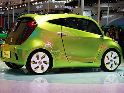 CHANA Green-i Electric Car – only needs ten minutes to charge up