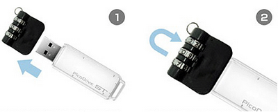 Lock for USB Flash Drives – Hang on to that data