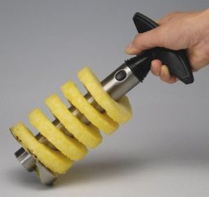 Vacu Vin Stainless Steel Pineapple Easy Slicer – Instant tropical holiday