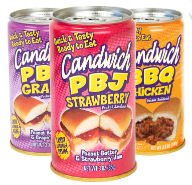 Candwich – Yes it’s a canned sandwich