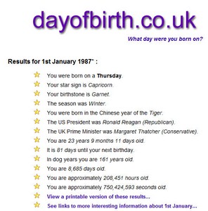 Dayofbirth