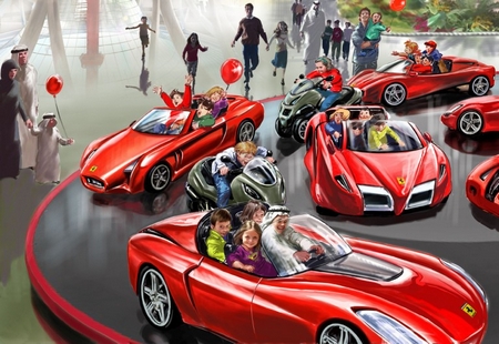 Ferrari World to wow theme park lovers