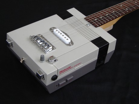 Rock out retro-style with your own NES Guitar