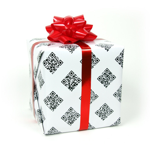 QRapping Paper spices up your gift wrapping