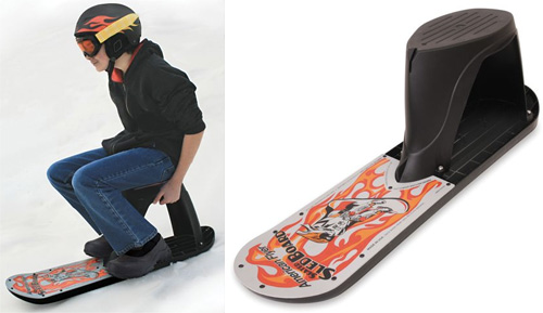 Seated Snowboard gives you the best of both worlds