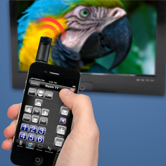 Red Eye Mini is a universal remote for iPhone, iPod, and iPad