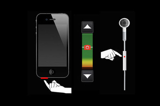 Camera Mic App lets you control your shutter with a swipe of the finger