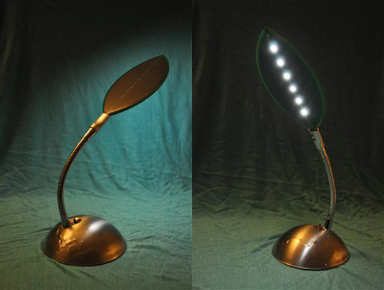 Lumileaf Solar LED Desk Lamp