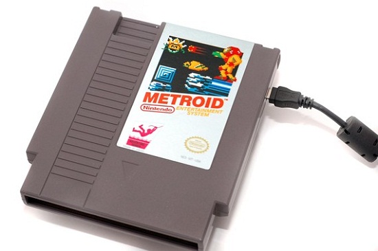 Game Cartridges to be used as external storage drives