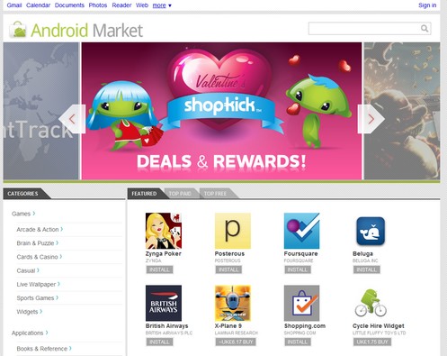 Androidmarketweb