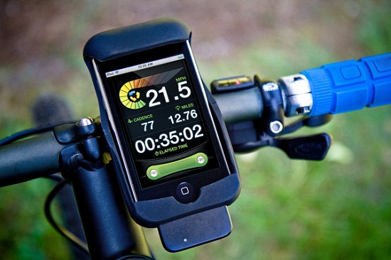 iPhone LiveRider adds a HUD to your bike