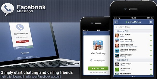 Facebook Messenger iPhone App