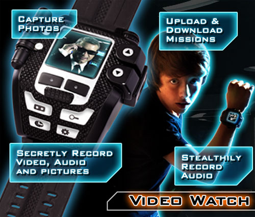 Spy Net Video Watch turns your kid into a bona fide secret agent