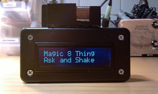Magic 8 Thing is a DIY update to an old favorite