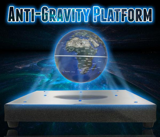 Antigravity Platform makes any small object float in the air