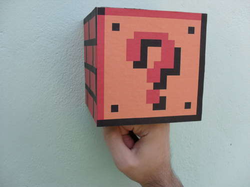 DIY Coin Block is perfect for Mario lovers