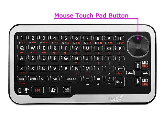 HTPC keyboard/mouse combo is perfect for any living room