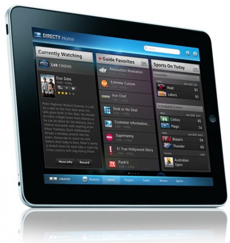 DirecTV iPad app lets you control your DVR from anywhere