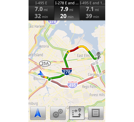 Google Maps Navigation now guides you around heavy-traffic areas