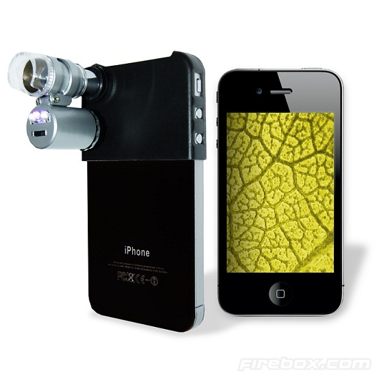 Turn your iPhone into a microscope with a 60x magnifying lens
