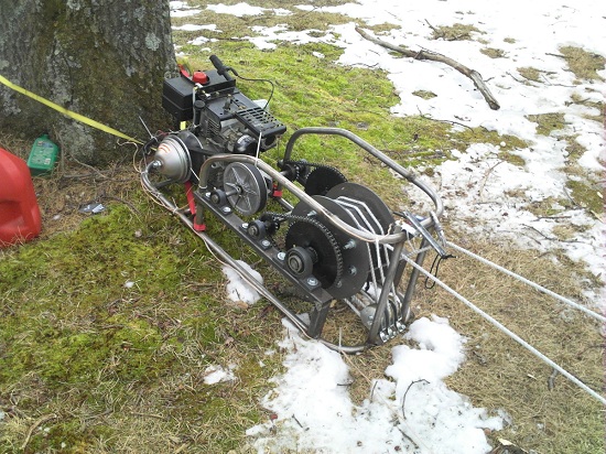 DIY Sled Winch takes the hassle out of sledding