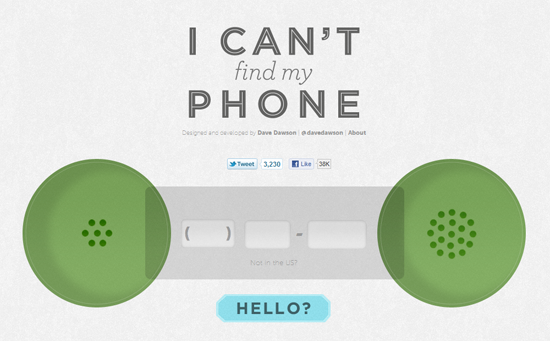 Can’t find your phone? Use this site to call it
