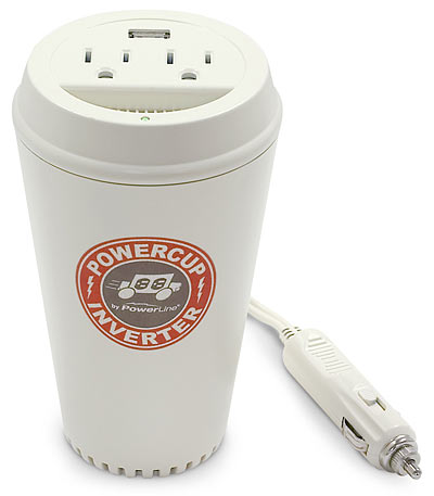 Coffee Cup Power Inverter is ingenious