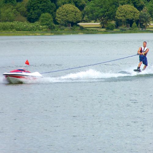 The Skier Controlled Tow Boat