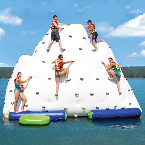 Gigantic Inflatable Climbing Iceberg won’t sink the Titanic (just your wallet)