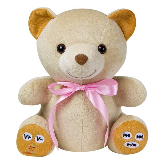 Cuddletunes Teddy Bear MP3 Player And Web Recorder