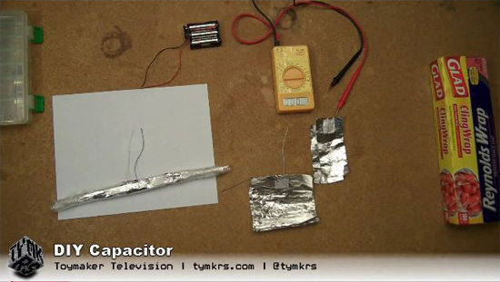 Learn how to make your own DIY Capacitor