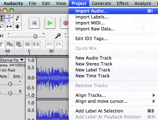 Use freeware to remove background noise from your audio tracks