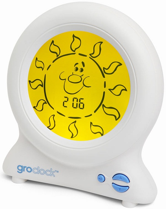 Groclock teaches your kids when to sleep, and when to wake up