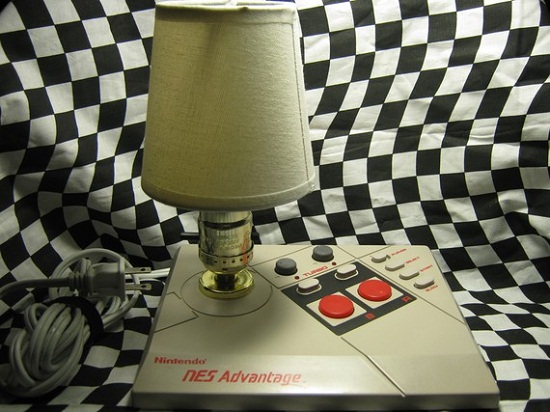 NES Advantage Lamp re-purposes that old joystick